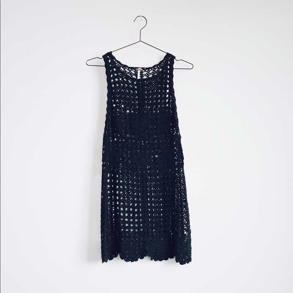 NWOT Free People Crochet Dress/Tunic